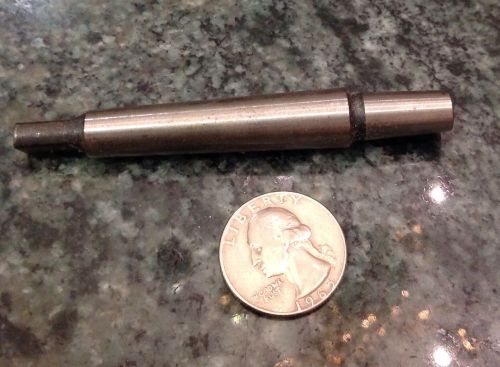 Machine shop jacobs chuck adapter morse taper # 1 mt1 machinist drill press new for sale