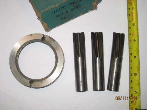 Jacobs no20 drill chuck replacement nut and jaws for sale