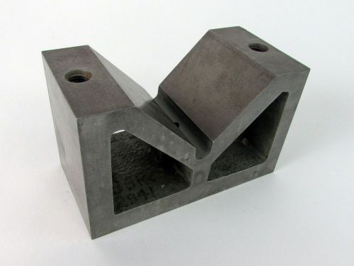 Machinist Cast Iron V-Block - Dimensions: 6-1/8L x 3-1/8W x 3-3/4H