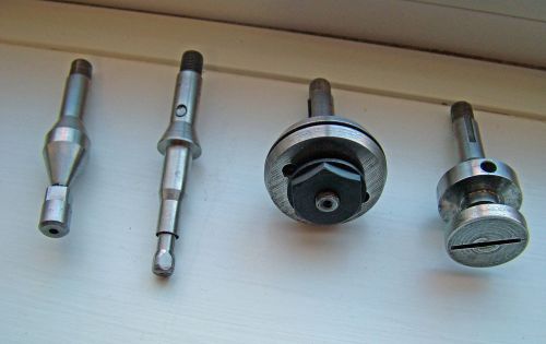 LOT OF 4 SCHAUBLIN 8 MM ARBOR COLLETS GRINDING SLOTTING DRILLING