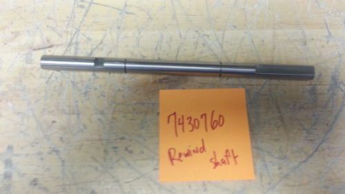 Label Aire 2111 2114 2115 Rewind shaft 7430760 for a Label Aire labeler