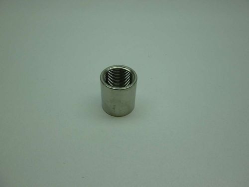 NEW NORDSON 313057A 1IN STAINLESS RVS COUPLER FITTING D392534