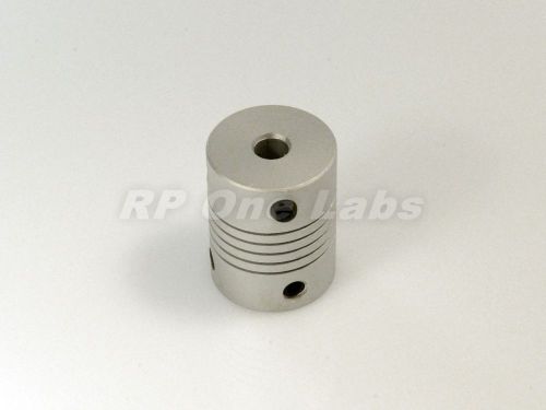 Flexible shaft coupling 5mm x 5mm for cnc routers reprap prusa i3 3d printers for sale