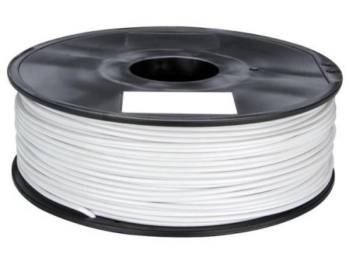 Velleman abs175w1 1.75 mm (1/16&#034;)abs filament- white -1 kg/2.2 lb for sale