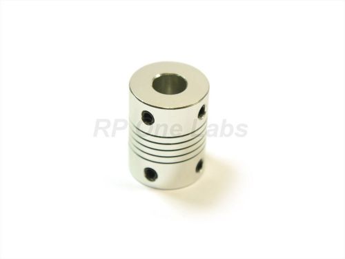 Flexible shaft coupler 5mm to 8mm for cnc routers, reprap, prusa 3d printers for sale