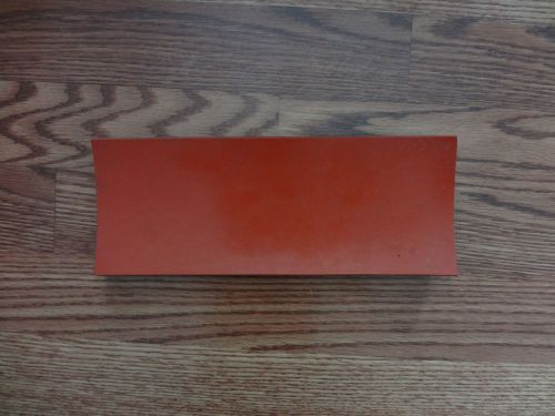 SILICONE RUBBER SHEET 1/4&#034; THICK 4&#034; X 12&#034; RECTANGLE FOOD GRADE HIGH TEMP