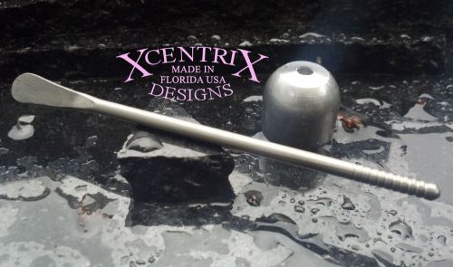 Titanium Paddle Tipped Dabber With Pewter  Base Nails, XcentriX Designs XD USA
