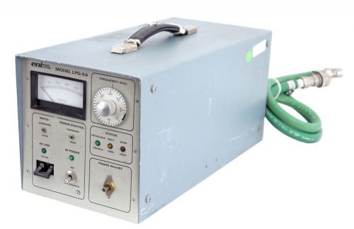 Eni lpg-6a 600w low frequency rf generator w/o lpg-6t output impedance for parts for sale