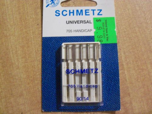 SCHMETZ SEWING MACHINE HANDICAP  NEEDLES SYSTEM 130/705 HANDICAP SIZE 90/14