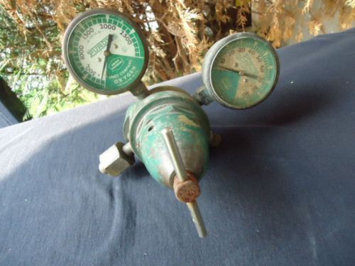 Vintage brass purox oxygen  regulator for sale