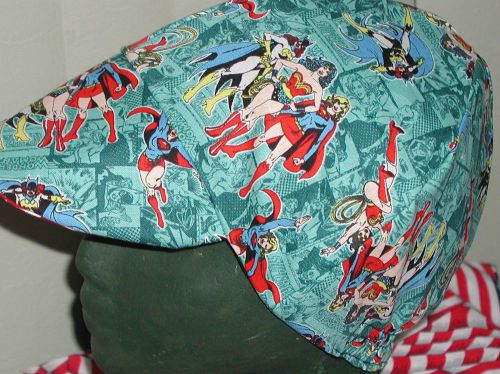 Supergirl Wonder Woman Batgirl Red&#039;s American Made: Welding Hat Biker Cap $7.50