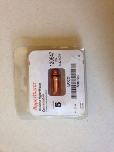 Hypertherm Consumables Electrode 100A 120547 5 Pack