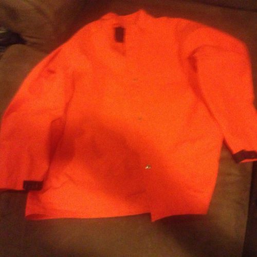 Westex orange denim coat hunting work high viz safety flame resistant mens xl for sale