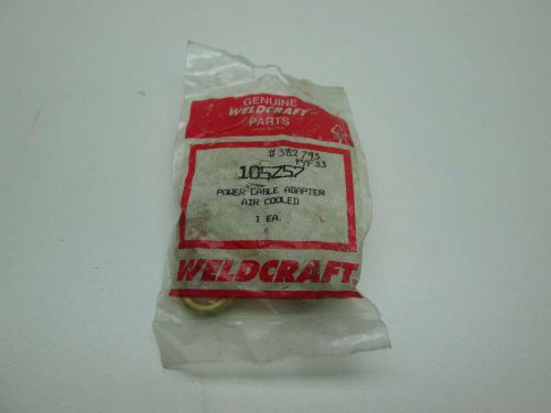 New weldcraft 105z57 power cable adapter air cooled welder d388567 for sale