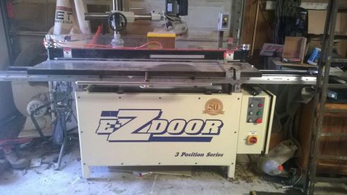 Fletcher 3-position series e-z door, 7 templates, feed table, feeder options 3ph for sale