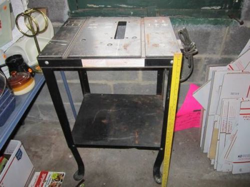 Vintage  table saw  strong great look to it has power swith get antique  3&#039; for sale