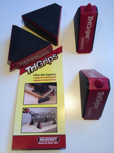 Woodworking &amp; painting tri grip non slip supports lot of 4 for sale