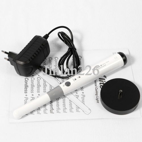 Dental cordless wireless 5w led curing light lamp 330° rotation th gray for sale