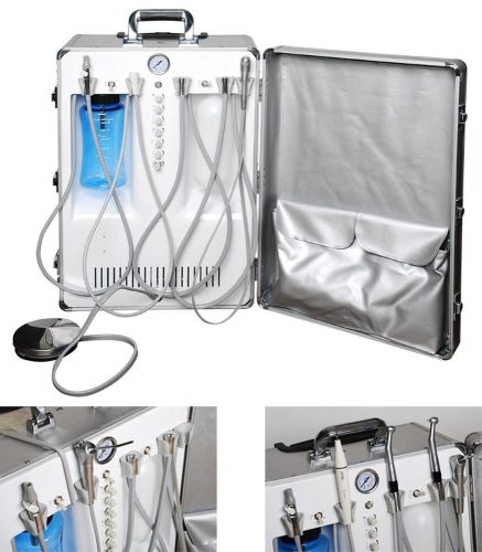 Dental portable delivery unit with case compressor ce for sale