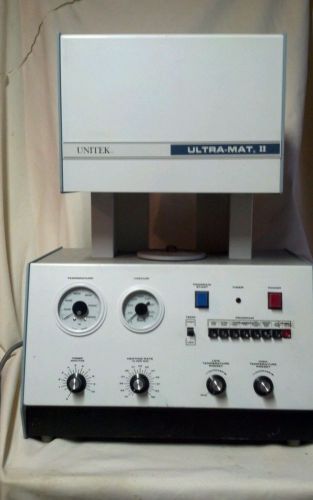 Unitek Ultra Mat II 25-037-01 Procelain Oven 115V for Dental Lab