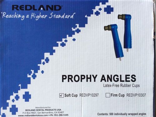 Disposable Dental Prophy Angles Latex Free Soft Rubber Cups - 2000 PCS