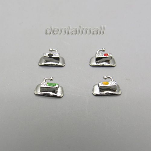 50 Kits Dental Non-convertible Bondable Tubes Roth 022 1st Molar Buccal Tubes