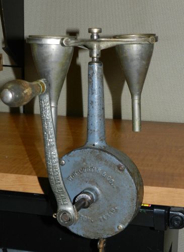 9407/ Antique Hand-cranked Medical Centrifuge ~ Vintage Lab Equipment