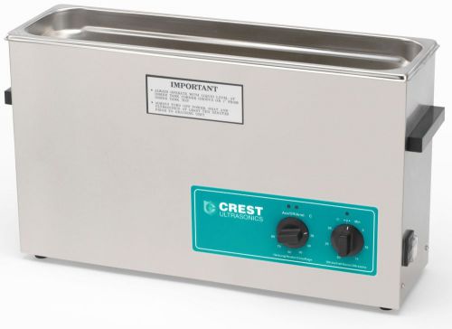 NEW CREST CP1200HT 2.5 Gal Ultrasonic Cleaner, Heat+Timer+Cover 19.5”x5.25”x6”