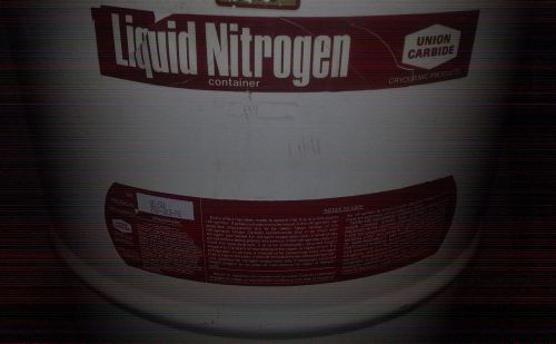 Union Carbide Liquid Nitrogen Container 50 Liter Cryogenic Atmospheric UC-50