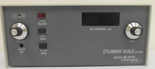 semi gas systems cs-350a cylinder scale monitor 350a cs 350  *FOR PARTS*