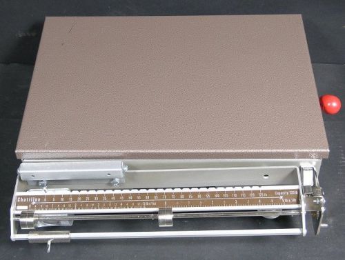 Chatillon pbb 135-t series portable commercial bench beam scale for sale