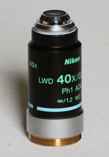 Nikon LWD 40X PH1 ADL Microscope Objective
