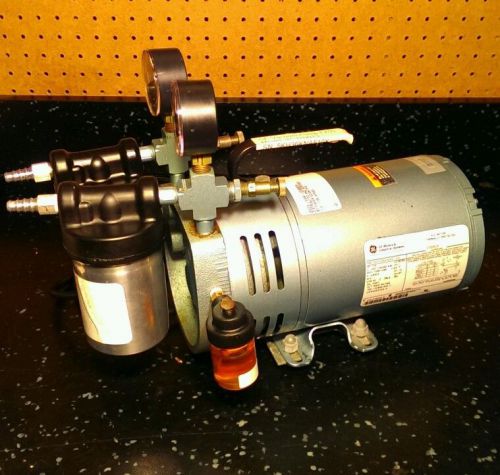 Gast Fisher Scientific Lubricated Rotary Vane Vacuum Pump 0523-V4A-G588DX