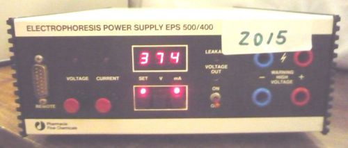 Pharmacia fine chemicals electrophoresis 500/400 power supply - (item # 2015/13) for sale