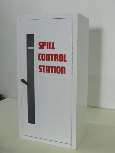 Spill defense wall mounted spill control station / cabinet for sale