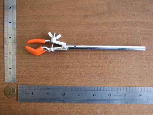 Micro coaxial clamp 3 prongs holder laboratory lab jaw rod small supporter !!!! for sale