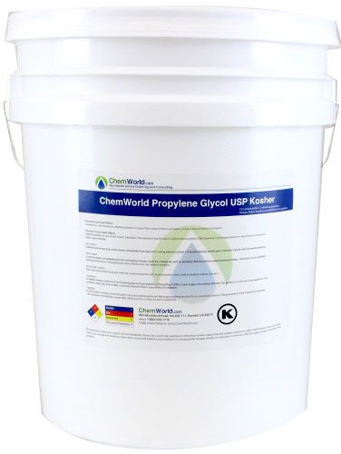 Chemworld food grade propylene glycol usp - 5 gallons for sale