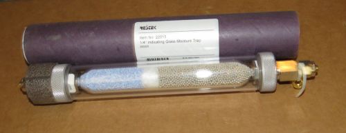 Restek ITEM # 22015  Indicating Glass Moisture Trap -UNUSED