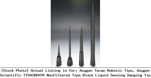 Axygen tecan robotic tips, axygen scientific tt50cbkhtr nonfiltered tips black for sale
