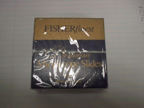 Fisher Finest Microscope Slides Plain, Round Corner FIVE BOXES IN SET