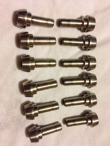 Lot Of 12 Swagelok Reducing Port Connector, 3/8” Tube X 1/4&#034; tube SS-601-PC-4