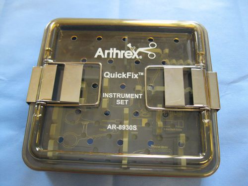 Arthrex QuickFix Instrument Set Case  AR-8930S