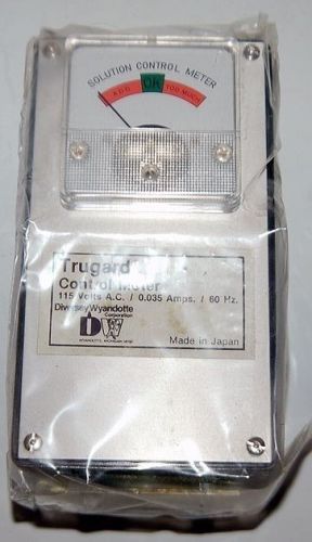 DIVERSEY Trugard SOLUTION CONTROL METER 115 VAC / .035 Amps / 60 Hz * NEW in BOX