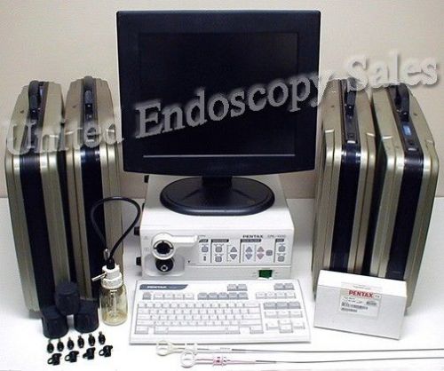 PENTAX EPK-1000 Video Endoscopy System Endoscope Complete 4 Total Scope