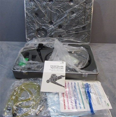 Welch Allyn FX-100 Flexible Sigmoidoscope With Case &amp; Accessories