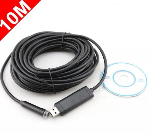 5m/10m usb mini borescope endoscope inspection snake tube camera uk shipping for sale