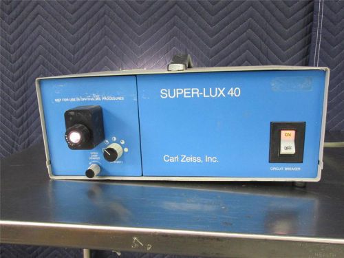 Carl Zeiss Superlux 40 Light Source