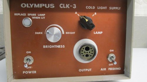 Olympus CLK-3 Cold Light Source