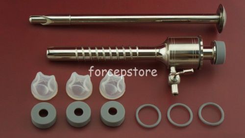New 10.5x95 mm rubber cross seal + protective + screw trocar cannula laparoscopy for sale