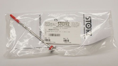 STORZ R30177AK Trocar with blunt tip, 3.9mm x 5cm